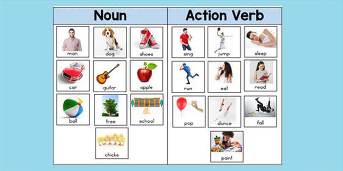 Noun Action Words