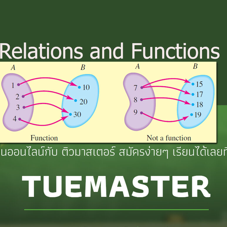 Relations and Functions