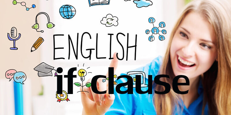 English concept with young woman