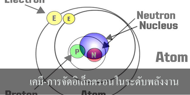 การจัดอิเล็กตรอนในระดับพลังงาน