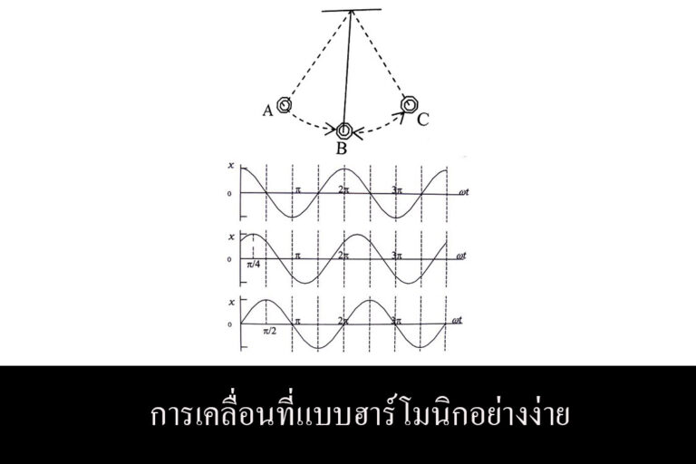 การเคลื่อนที่แบบฮาร์โมนิกอย่างง่าย (Simple Harmonic Motion)