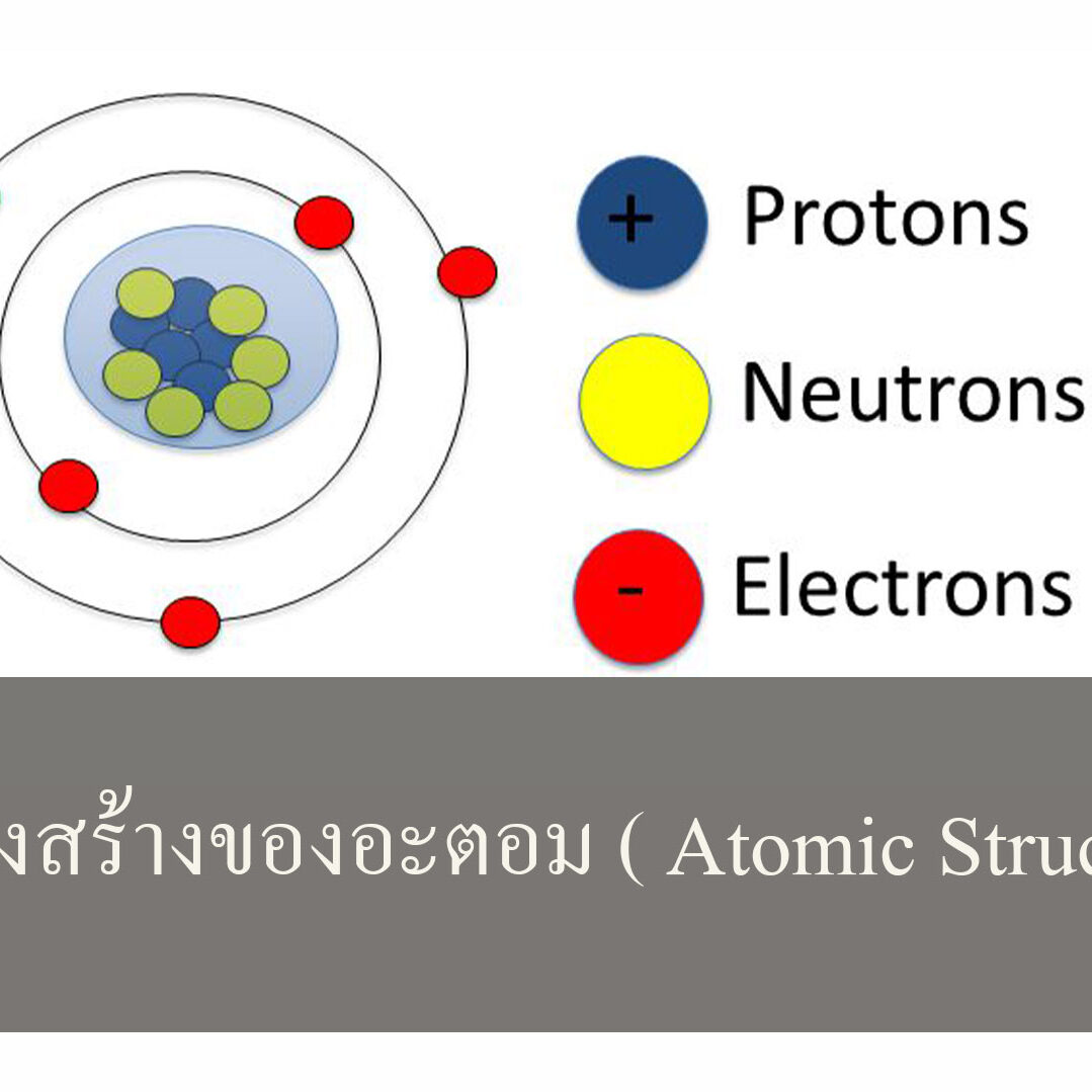 โครงสร้างของอะตอม ( Atomic Structure )