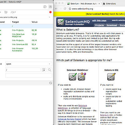 Selenium IDE