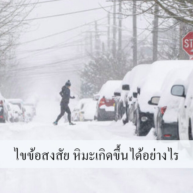 ไขข้อสงสัย หิมะเกิดขึ้นได้อย่างไร ไขข้อสงสัย หิมะเกิดขึ้นได้อย่างไร