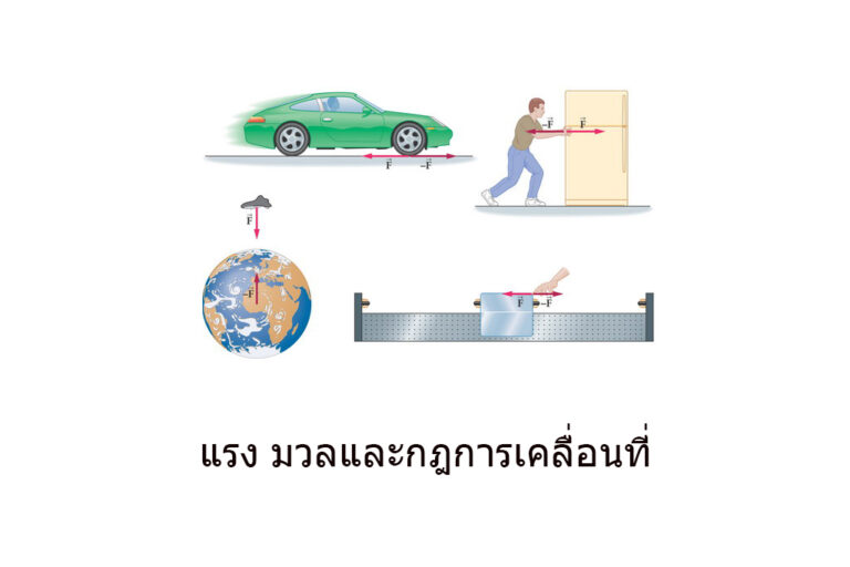 แรง มวล และกฏการเคลื่อนที่ สมดุลต่อการเคลื่อนที่
