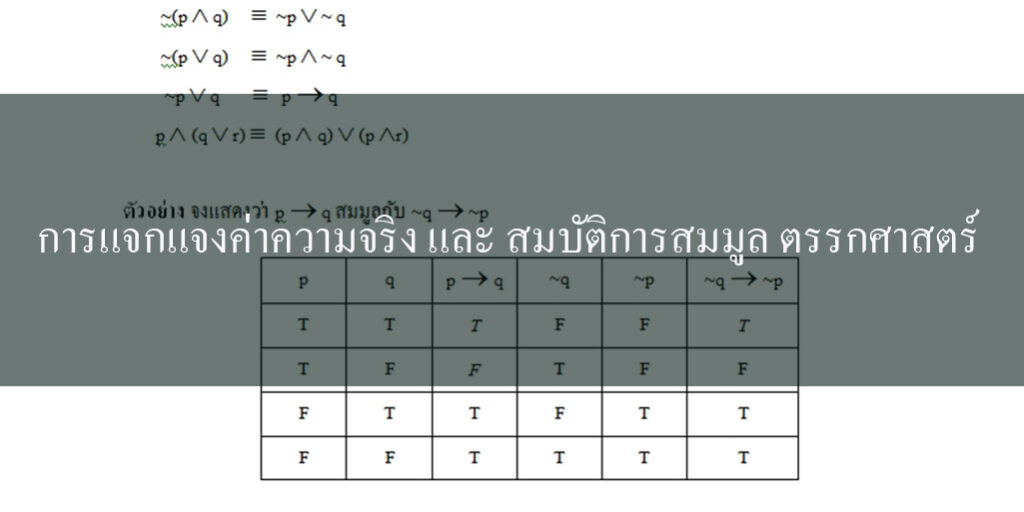 เคล็ดลับง่ายๆสำหรับ การแก้ปัญหาง่วง นอน การแจกแจงค่าความจริง