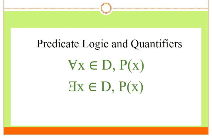 ตรรกศาสตร์ ภาคแสดงและตัวบ่งปริมาณ (Predicate Logic and Quantifiers)