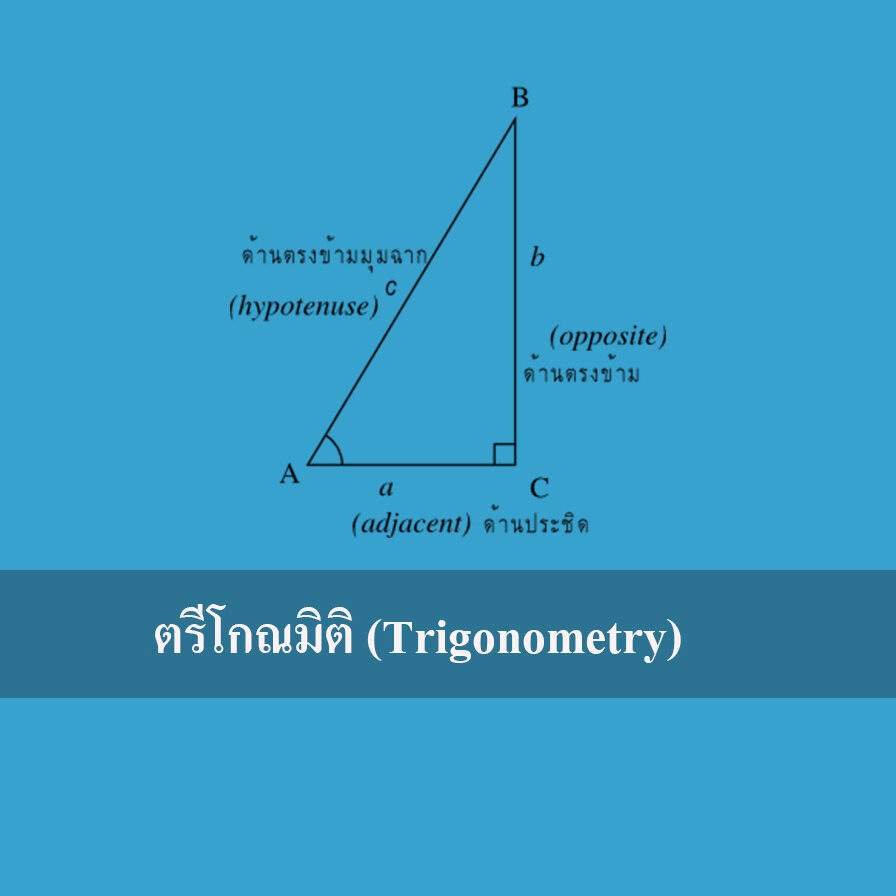 ตรีโกณมิติ (Trigonometry)