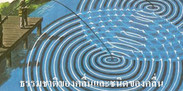 ธรรมชาติของคลื่นและชนิดของคลื่น -สมบัติของคลื่น