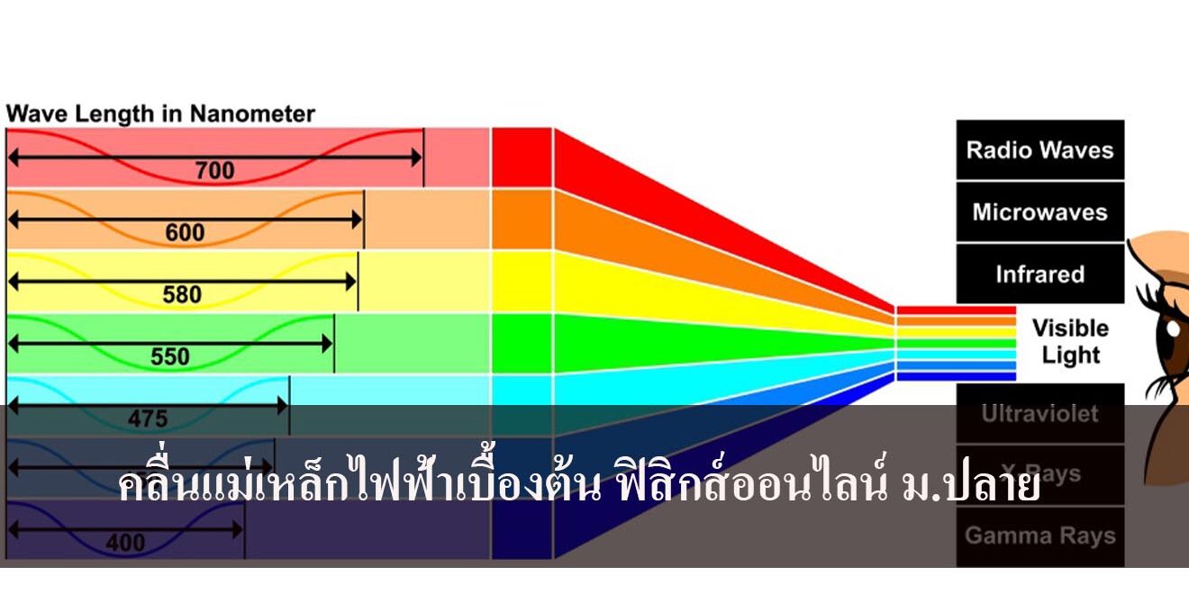 คลื่นแม่เหล็กไฟฟ้าเบื้องต้น ฟิสิกส์ออนไลน์ ม.ปลาย