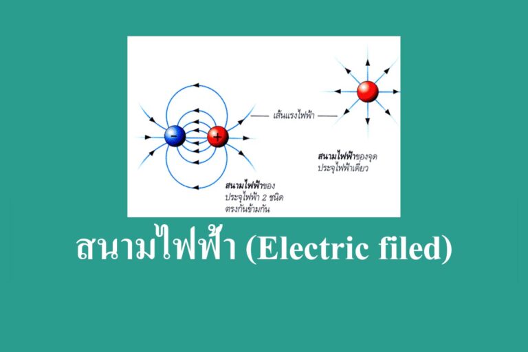 สนามไฟฟ้า (Electric filed) สนามไฟฟ้า (Electric filed)