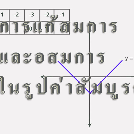 สมบัติของค่าสัมบูรณ์