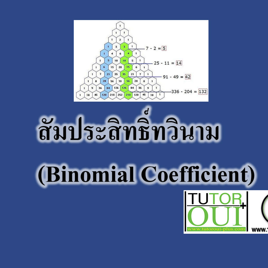 สัมประสิทธิ์ทวินาม(Binomial Coefficient)