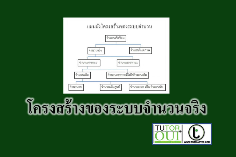 โครงสร้างของระบบจำนวนจริง