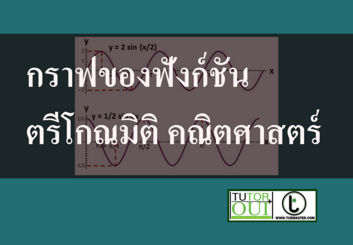 กราฟของฟังก์ชันตรีโกณมิติ คณิตศาสตร์ ม.5