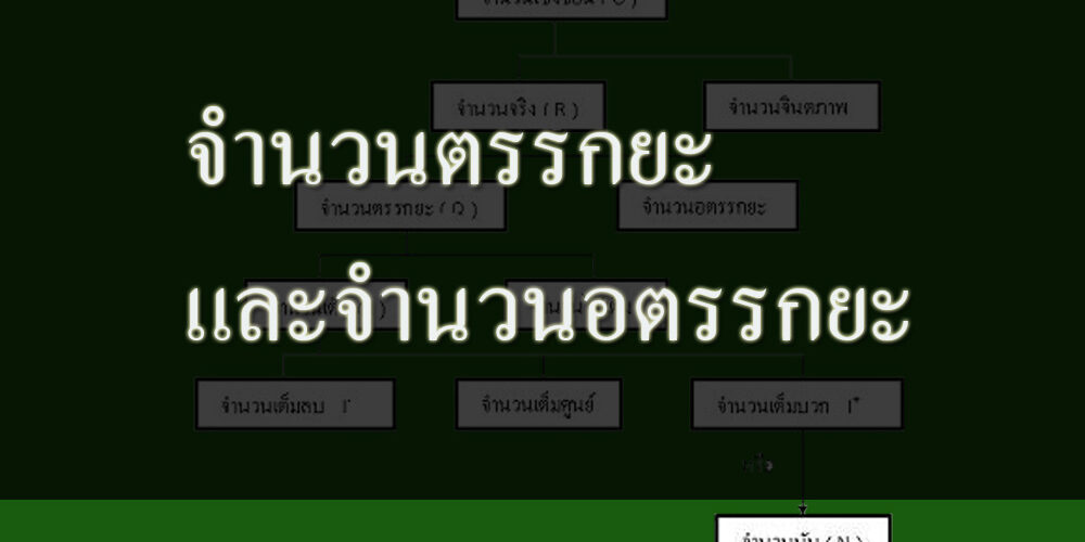 จํานวนตรรกยะและจํานวนอตรรกยะ