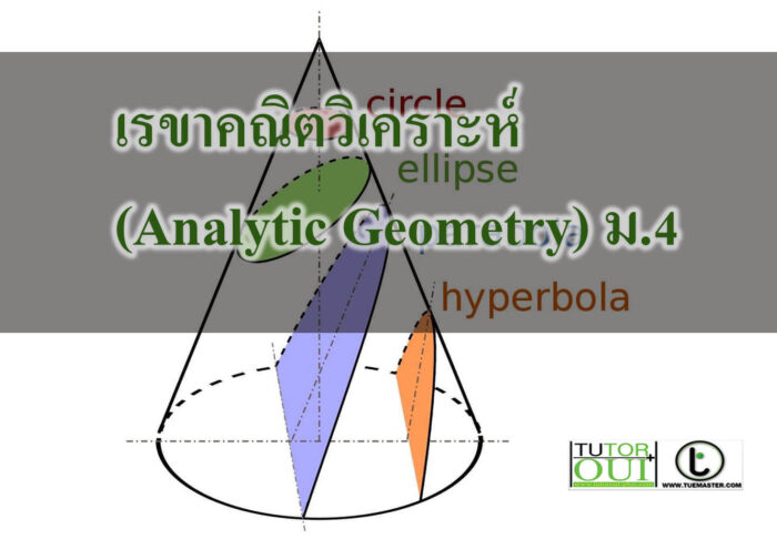 เรขาคณิตวิเคราะห์ (Analytic Geometry) คณิตศาสตร์ ม.4