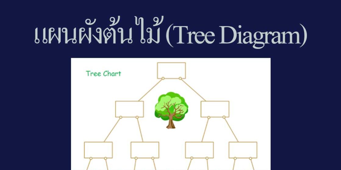 แผนผังต้นไม้ (Tree Diagram)