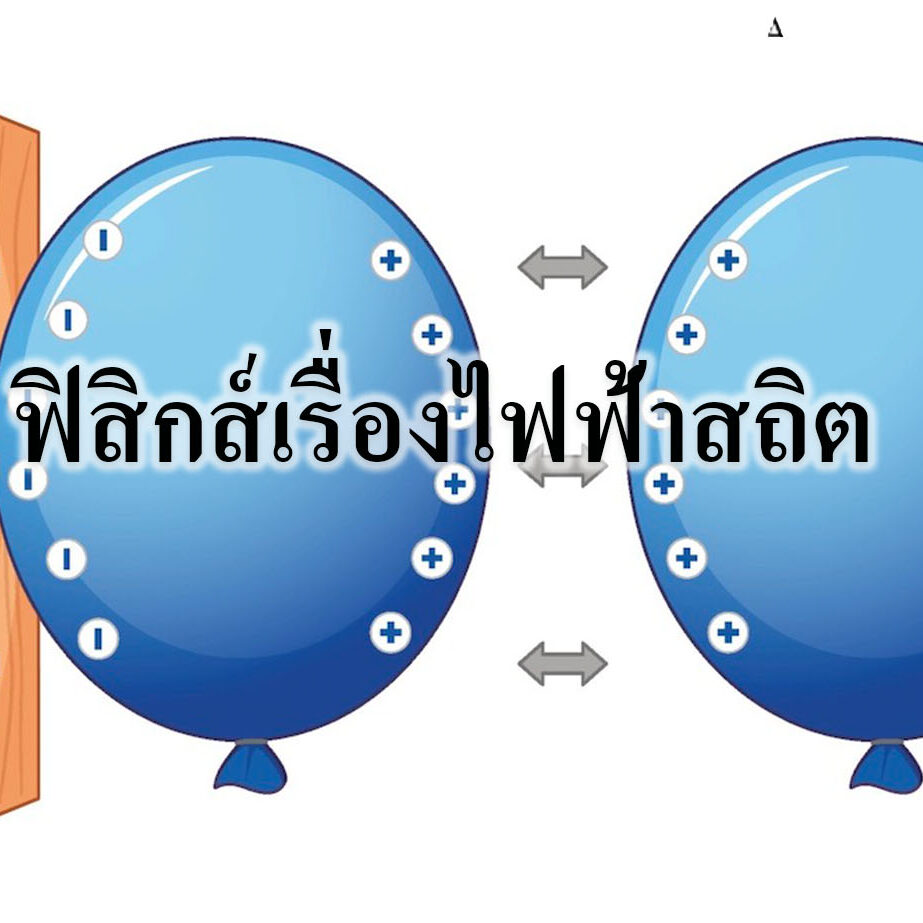 ฟิสิกส์เรื่องไฟฟ้าสถิต ฟิสิกส์เรื่องไฟฟ้าสถิต