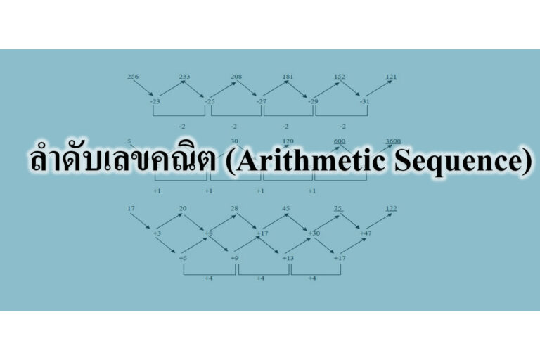 ลำดับเลขคณิต (Arithmetic Sequence) ลำดับเลขคณิต (Arithmetic Sequence)