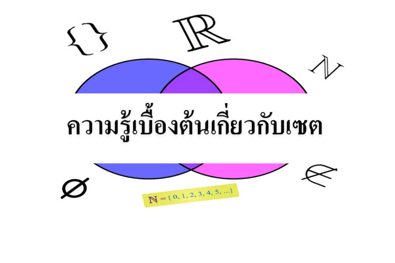 ความรู้เบื้องต้นเกี่ยวกับเซต