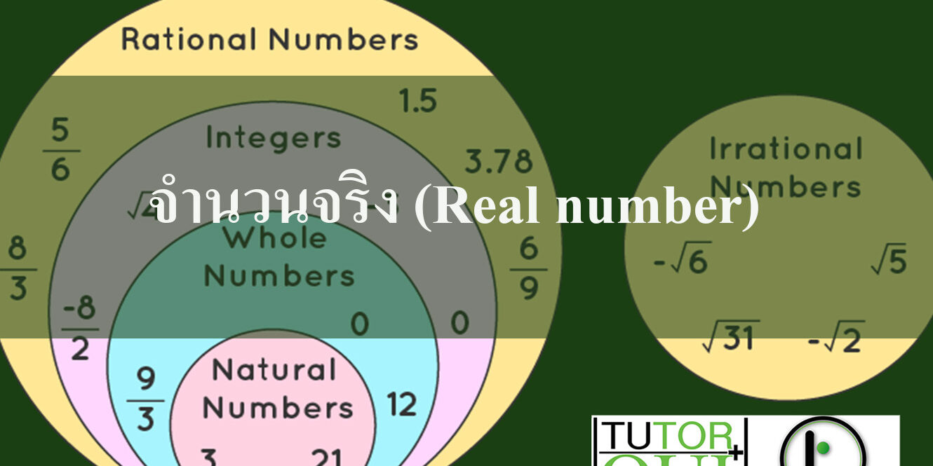 จำนวนจริง (Real number) จำนวนจริง (Real number)