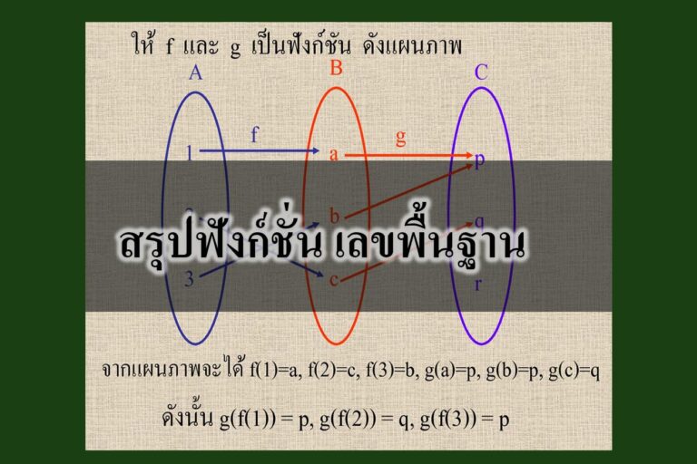 ฟังก์ชั่น เลขพื้นฐาน