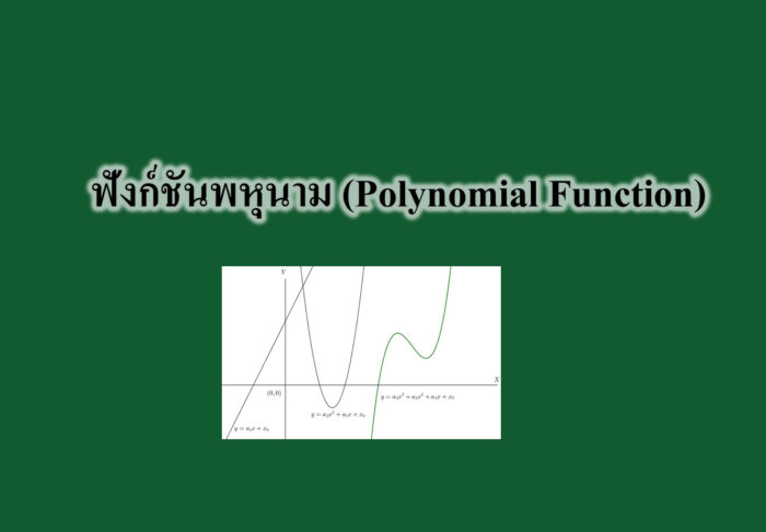 ฟังก์ชันพหุนาม (Polynomial Function) ฟังก์ชันพหุนาม (Polynomial Function)