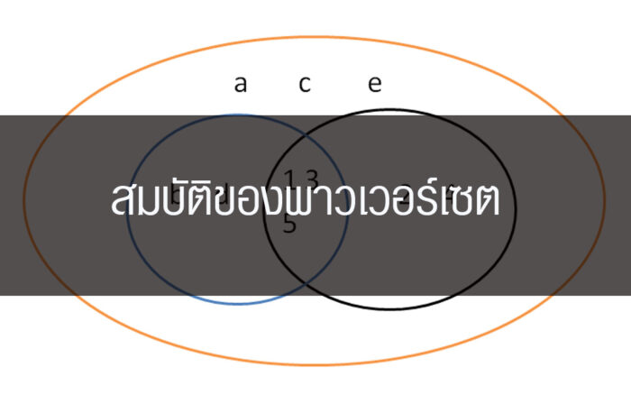 สมบัติของพาวเวอร์เซต
