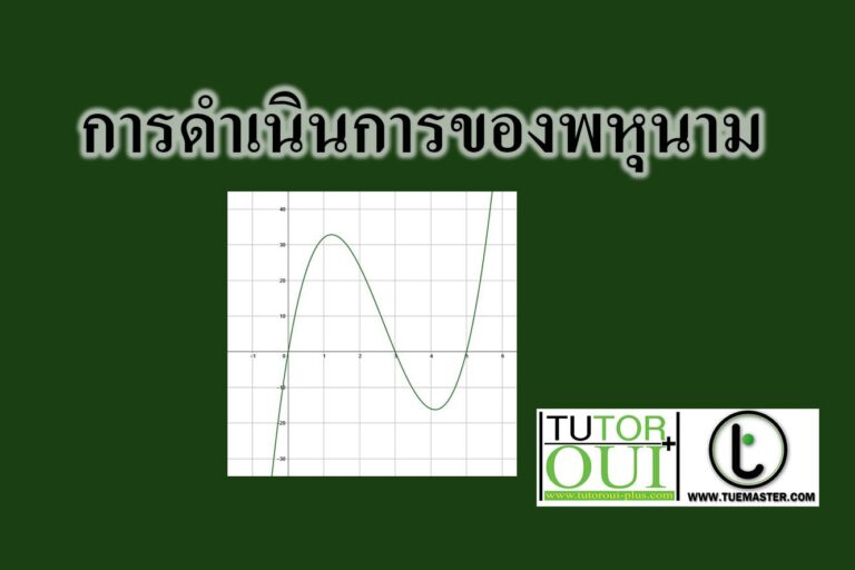การดำเนินการของพหุนาม