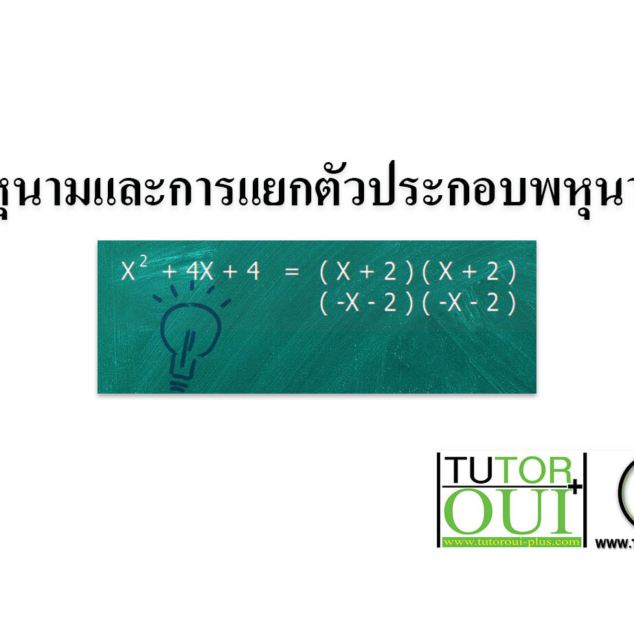 พหุนามและการแยกตัวประกอบพหุนาม
