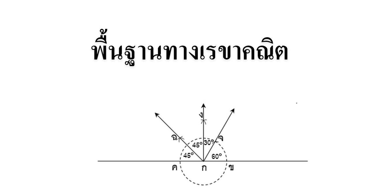 พื้นฐานทางเรขาคณิต พื้นฐานทางเรขาคณิต