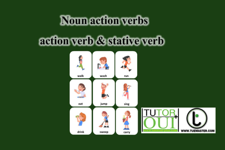 Noun action verbs-action verb & stative verb Noun action verbs-action verb & stative verb