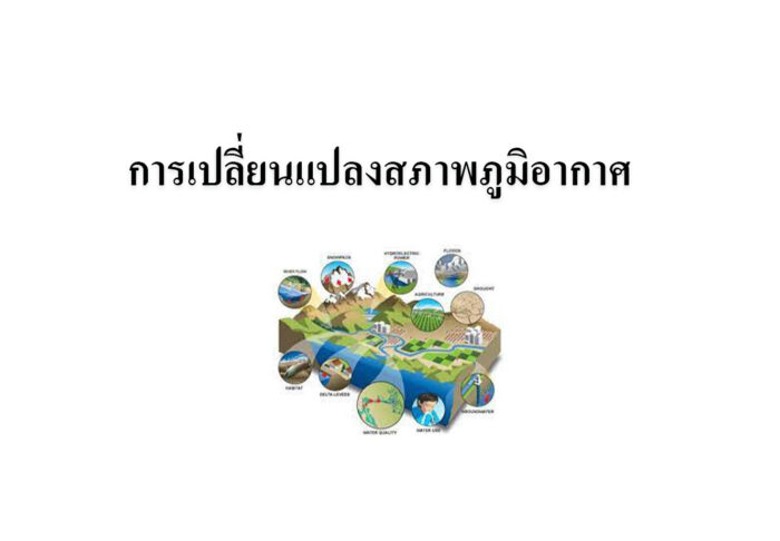 การเปลี่ยนแปลงสภาพภูมิอากาศ