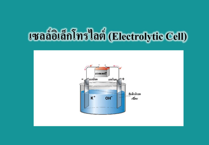 กระบวนการอิเล็กโทรลิซิส (Electrolysis)