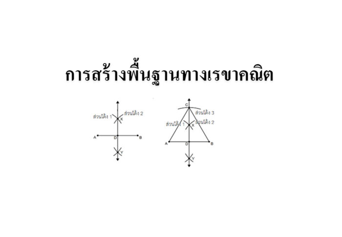 การสร้างพื้นฐานทางเรขาคณิต