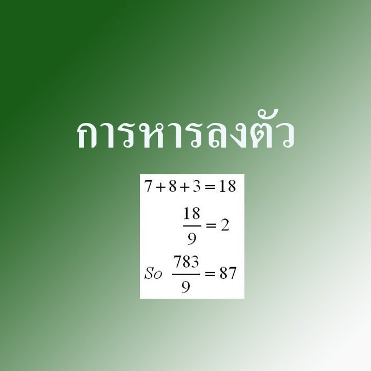 การหารลงตัว