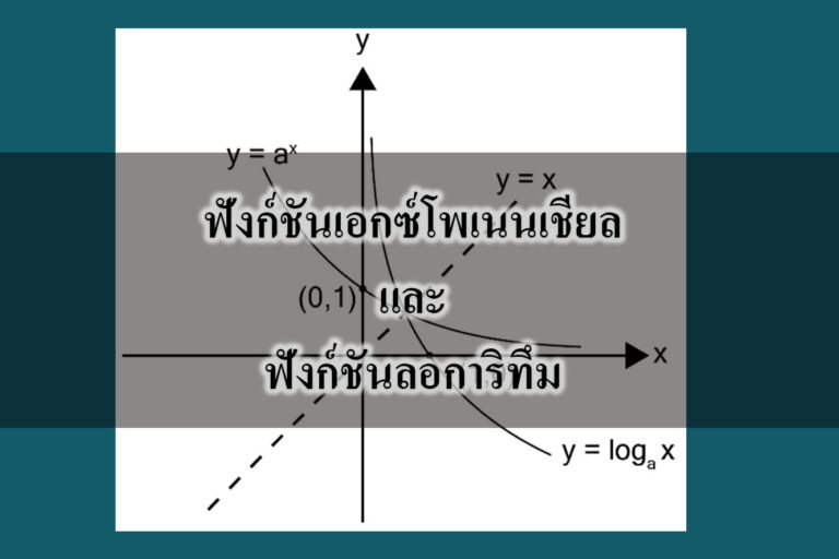 ฟังก์ชันเอกซ์โพเนนเชียลและฟังก์ชันลอการิทึม