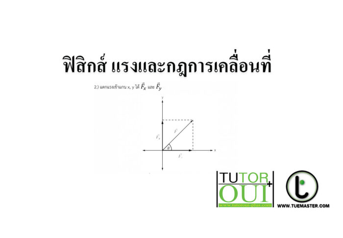 ฟิสิกส์ แรงและกฎการเคลื่อนที่