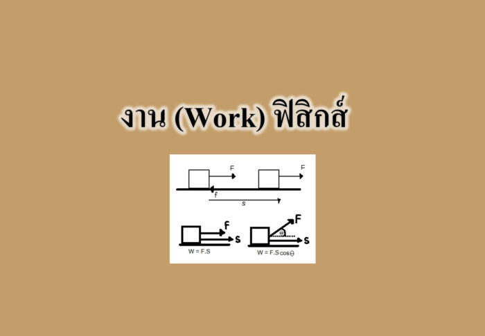 ฟิสิกส์เรื่องงาน (Work)