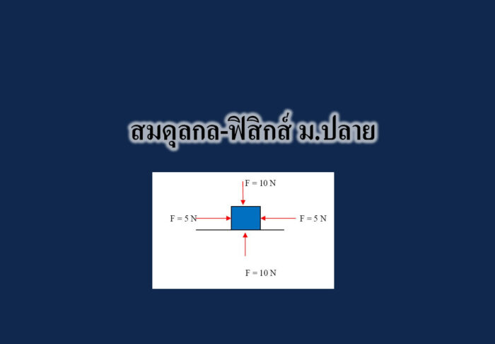 สมดุลกล-ฟิสิกส์ ม.ปลาย