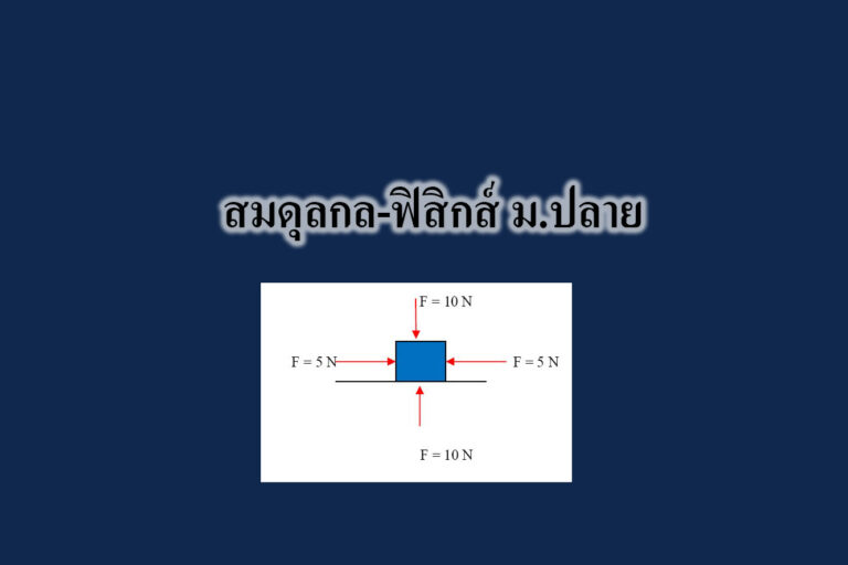 สมดุลกล-ฟิสิกส์ ม.ปลาย