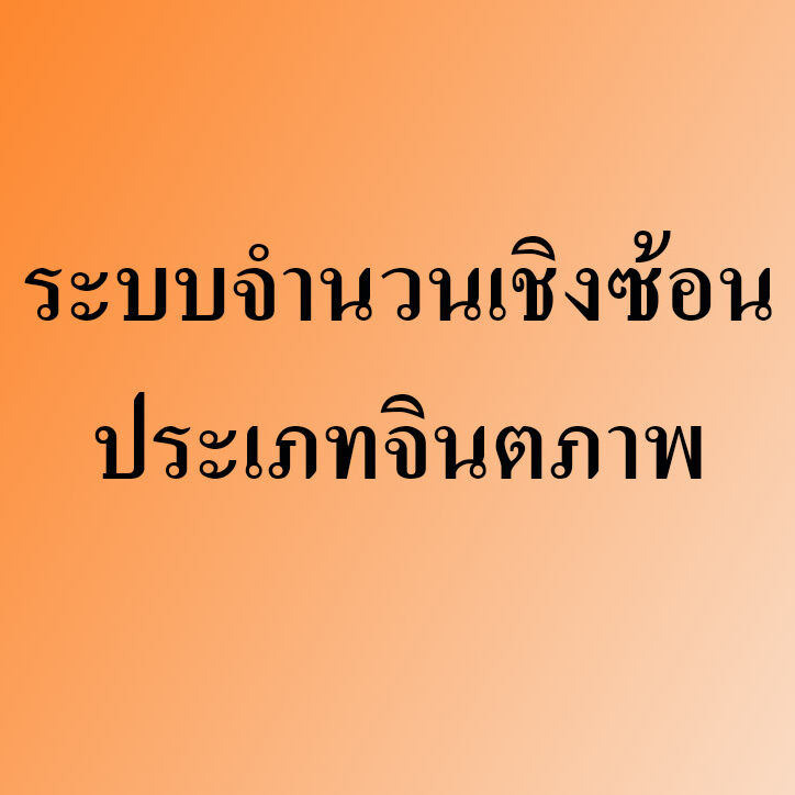 ระบบจำนวนเชิงซ้อนประเภทจินตภาพ